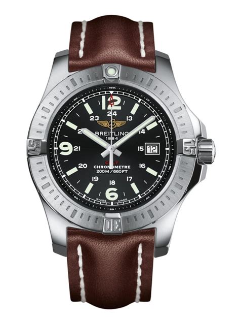 Breitling Colt Quartz Volcano Black / Calf • A7438811.BD45.437X 